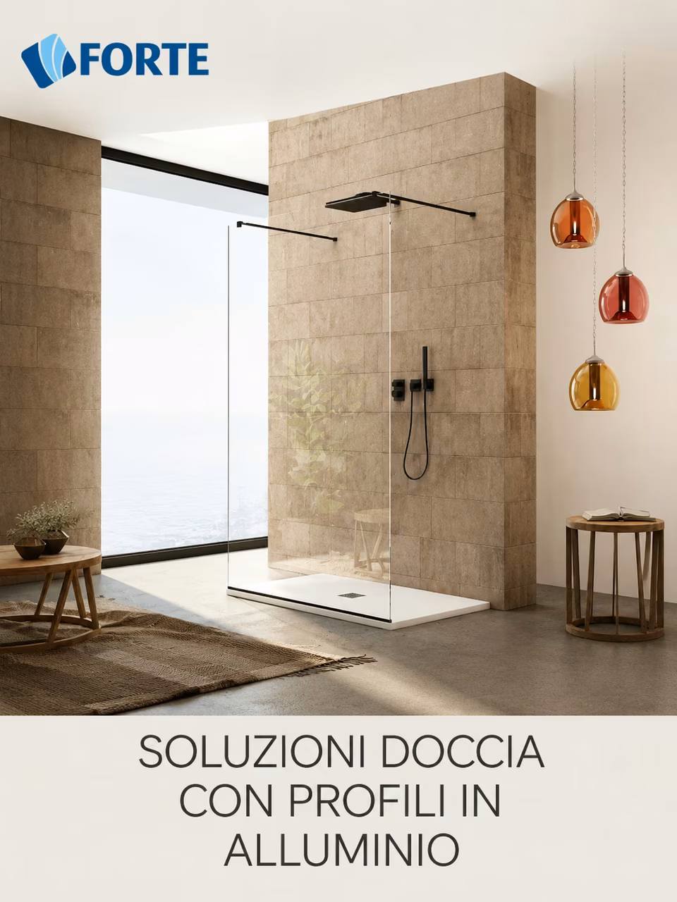 Box doccia Forte — showroom Progetto Bagno Barletta