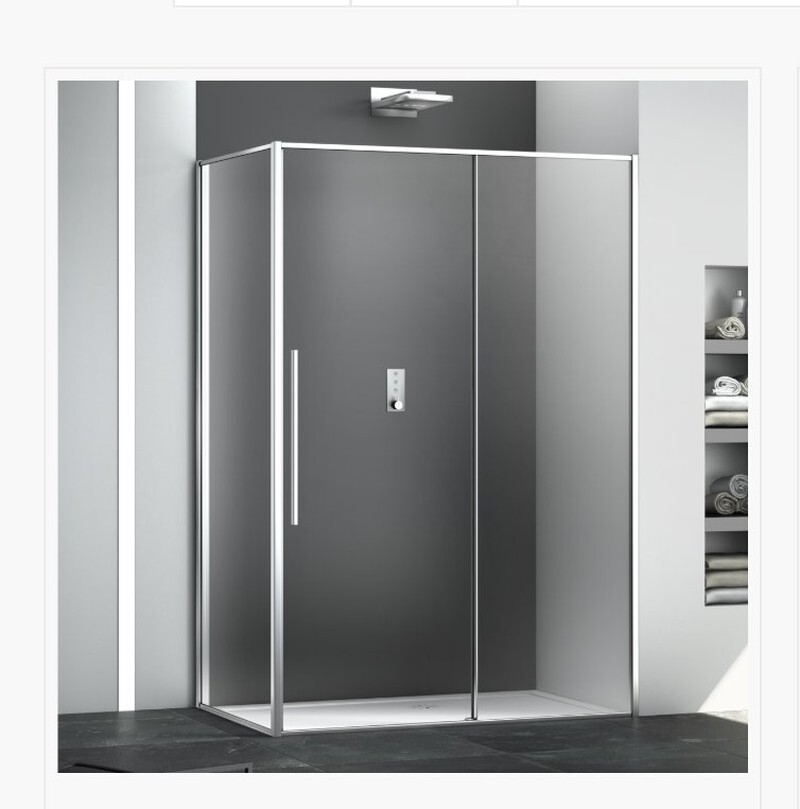 Box doccia Megius — showroom Progetto Bagno Barletta