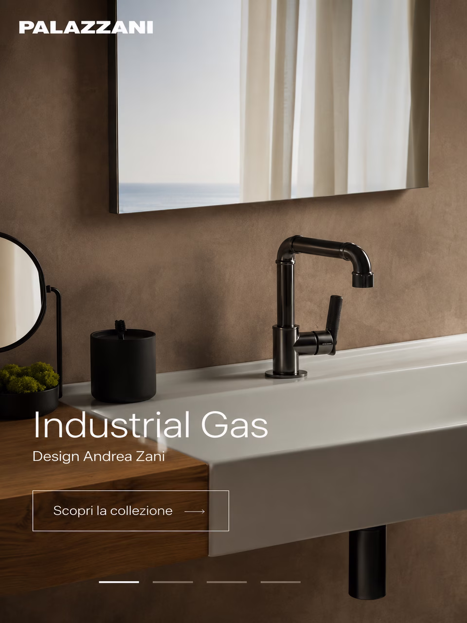 Rubinetteria Palazzani serie Industrial Gas